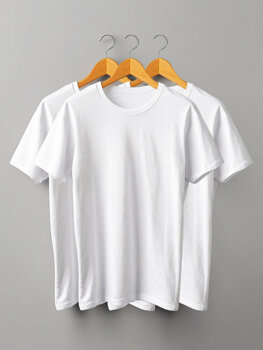 Balti moteriški marškinėliai be paveikslėlio Bolf SD211