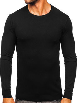Juodas vyriškas megztinis Bolf MMB602