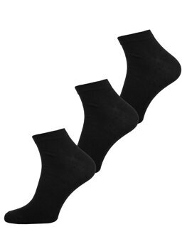 Juodos vyriškos trumpos kojinės Bolf N3101-3P 3 PACK
