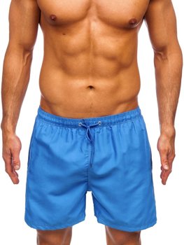Mėlyni vyriški maudymosi šortai Bolf YW07001