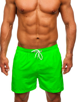 Neoniniai žali vyriški maudymosi šortai Bolf XL019