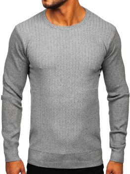 Pilkas vyriškas megztinis Bolf S8523