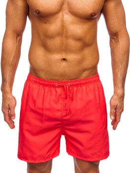 Rožiniai vyriški maudymosi šortai Bolf YW07001