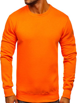 Vyriškas džemperis be gobtuvo oranžinis Bolf 2001