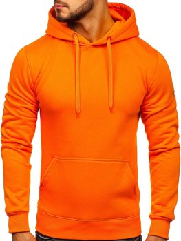 Vyriškas džemperis su gobtuvu oranžinis Bolf 2009