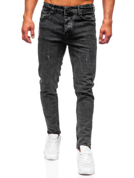 Vyriški Slim Fit džinsai Juoda Bolf 6497