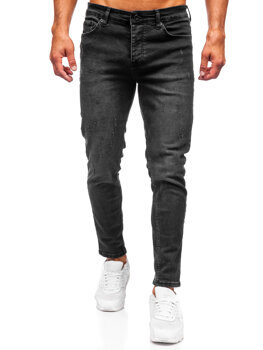 Vyriški Slim Fit džinsai Juoda Bolf 6525