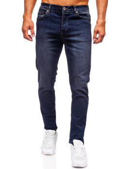 Vyriški Slim Fit džinsai Juoda Bolf 6576