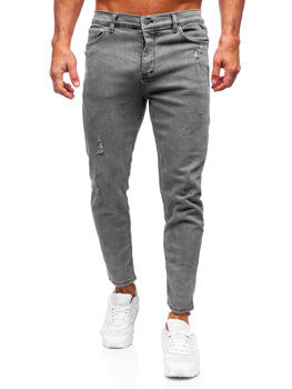 Vyriški džinsai skinny fit Grafitas Bolf 5909