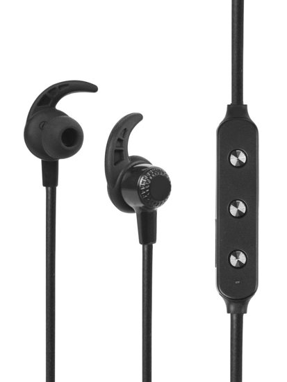 Juodos ausinės bluetooth QBM-86