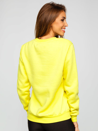Moteriškas džemperis geltonas Bolf W01
