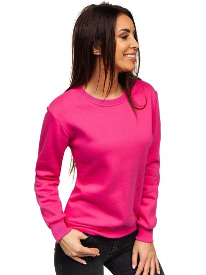 Moteriškas džemperis tamsiai rožinis Bolf W01