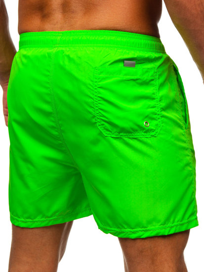 Neoniniai žali vyriški maudymosi šortai Bolf XL019