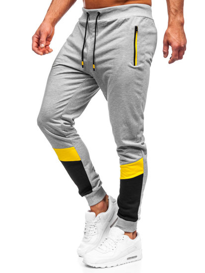 Pilkos vyriškos jogger kelnės Bolf K10218