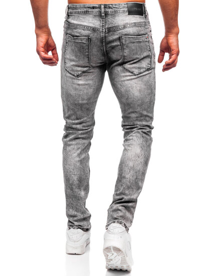 Slim Fit vyriški džinsai Grafitas Bolf MP0163N