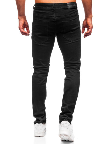 Slim Fit vyriški džinsai Juoda Bolf MP0087N