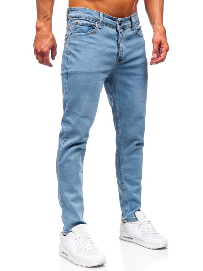 Slim Fit vyriški džinsai Mėlyna Bolf 6480