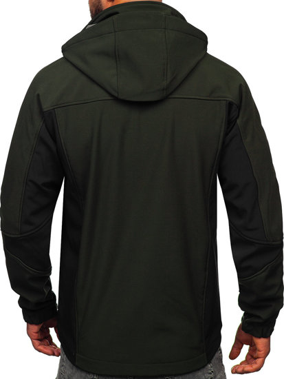 Vyriška striukė softshell chaki Bolf T019