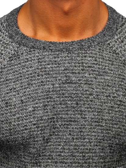 Vyriškas megztinis pilkas Bolf H1932