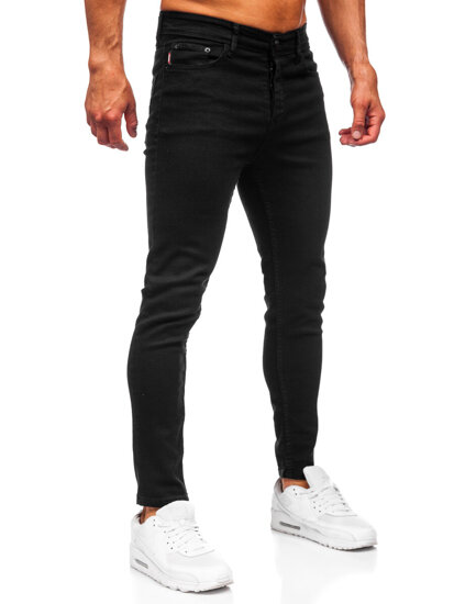 Vyriški Slim Fit džinsai Juoda Bolf 6100