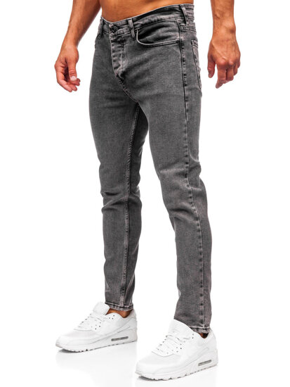 Vyriški Slim Fit džinsai Juoda Bolf 6521