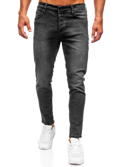 Vyriški Slim Fit džinsai Juoda Bolf 6523