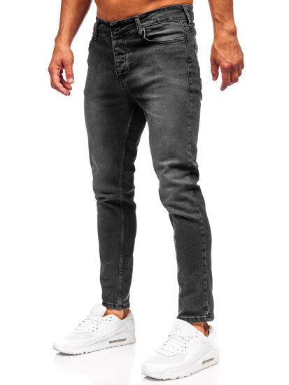 Vyriški Slim Fit džinsai Juoda Bolf 6523