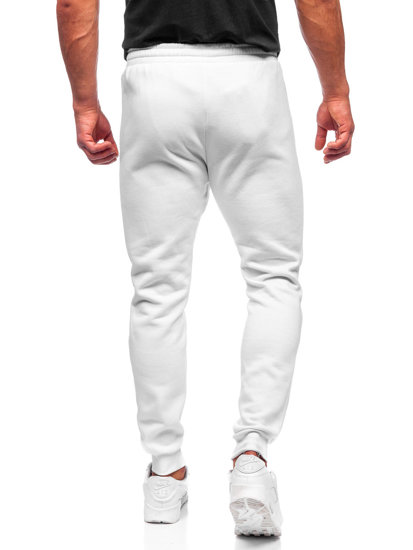 Vyriškos jogger kelnės baltos Bolf CK01