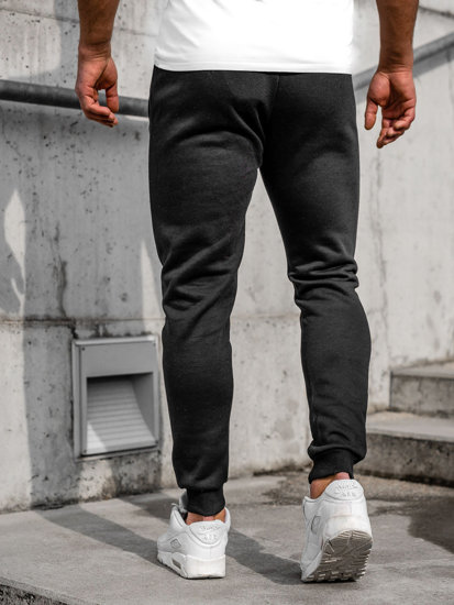 Vyriškos jogger kelnės juodos Bolf CK01