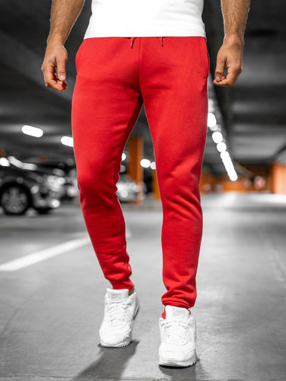 Vyriškos jogger kelnės šviesiai raudonos Bolf XW01