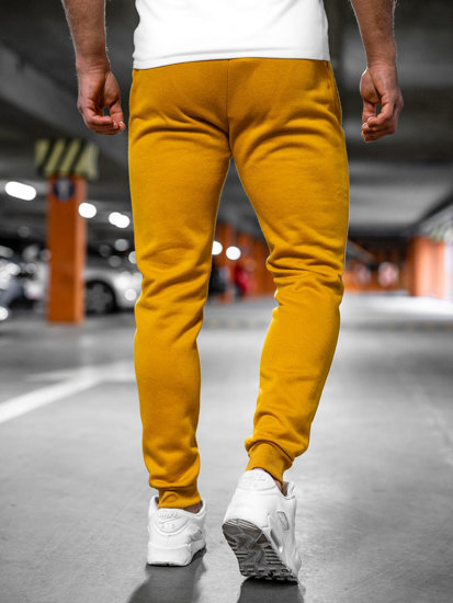Vyriškos jogger kelnės šviesiai rudos Bolf XW01-A