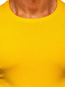 Geltonas vyriškas megztinis Bolf MMB602