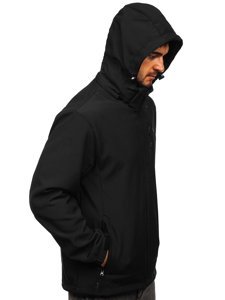 Juoda vyriška striukė softshell Bolf BK124