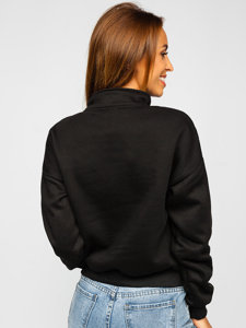 Juodas moteriškas džemperis Bolf KSW2023