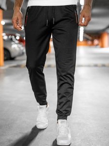 Juodos vyriškos jogger kelnės Bolf JX9515