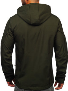 Khaki vyriška demisezoninė striukė softshell Bolf HSS037