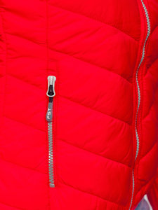 Moteriška žieminė striukė rožinė Bolf AB027
