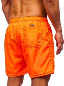 Oranžiniai vyriški maudymosi šortai Bolf ST019