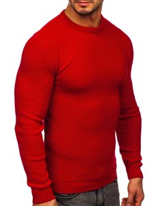 Raudonas vyriškas megztinis Bolf 4629