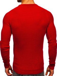 Raudonas vyriškas megztinis Bolf 4629
