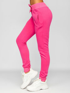 Rožinės moteriškos sportinės kelnės Bolf CK-01-19