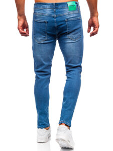 Slim Fit vyriški džinsai Mėlyna Bolf 6595