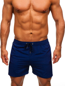 Tamsiai mėlyni vyriški maudymosi šortai Bolf XL018