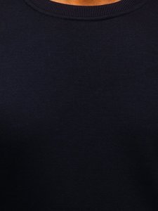 Vyriškas džemperis be gobtuvo rašalo spalvos Bolf 2001