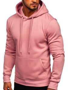 Vyriškas džemperis su gobtuvu rožinis Bolf 2009