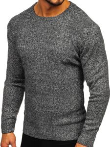 Vyriškas megztinis pilkas Bolf H1937