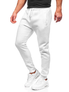 Vyriškos jogger kelnės baltos Bolf CK01