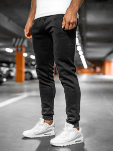 Vyriškos jogger kelnės juodos Bolf XW01